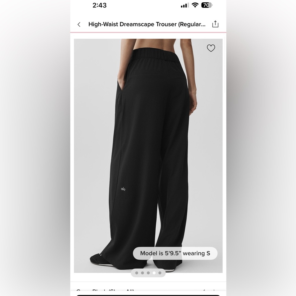 Alo Dreamscape Trouser - Picture 2 of 5